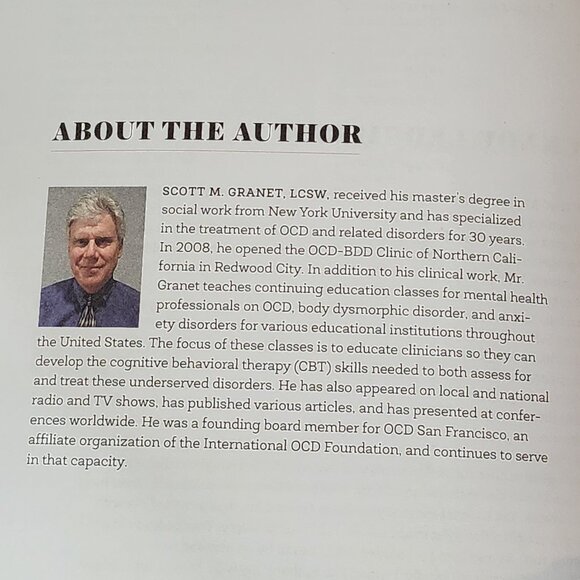 The Complete OCD Workbook A Step-By-Step Guide to Free Yourself by Scott Granet - Picture 15 of 16